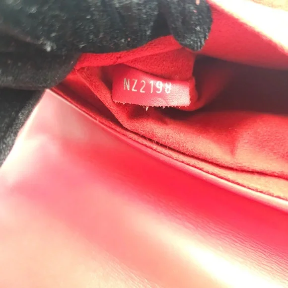 ✈️Sold! Louis Vuitton Red New wave Chain Crossbodybag (2018) - Picture 9 of 9